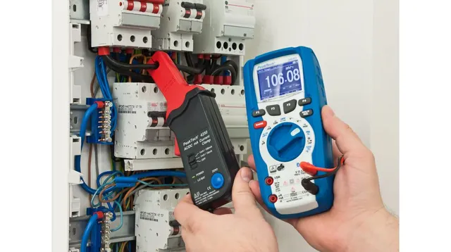 PeakTech® P 4250» Strømtangadapter 60 A AC/DC, med 4 mm plugger 