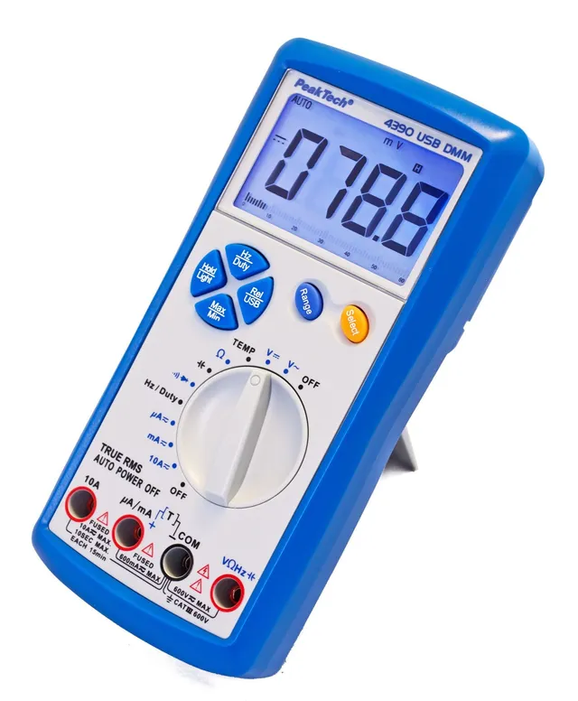PeakTech® P 4390» Digitalt multimeter 6000 tellinger, True RMS 