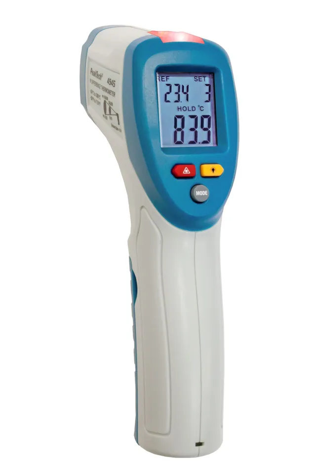 PeakTech® P 4945 IR-differansetermometer med LED-fargeindikator 