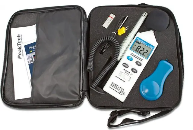 PeakTech® P 5035 Multifunksjonell miljøtester 