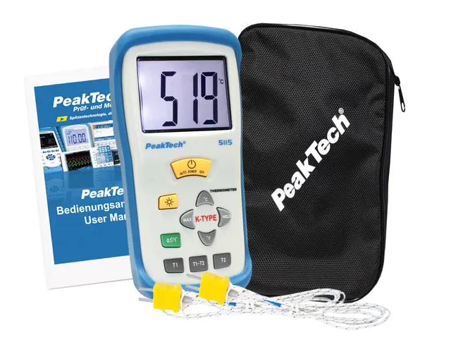 PeakTech® P 5115» Digitalt termometer K-type / -50 ... +1300°C 