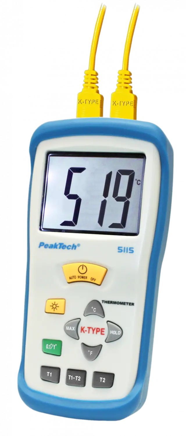 PeakTech® P 5115» Digitalt termometer K-type / -50 ... +1300°C 