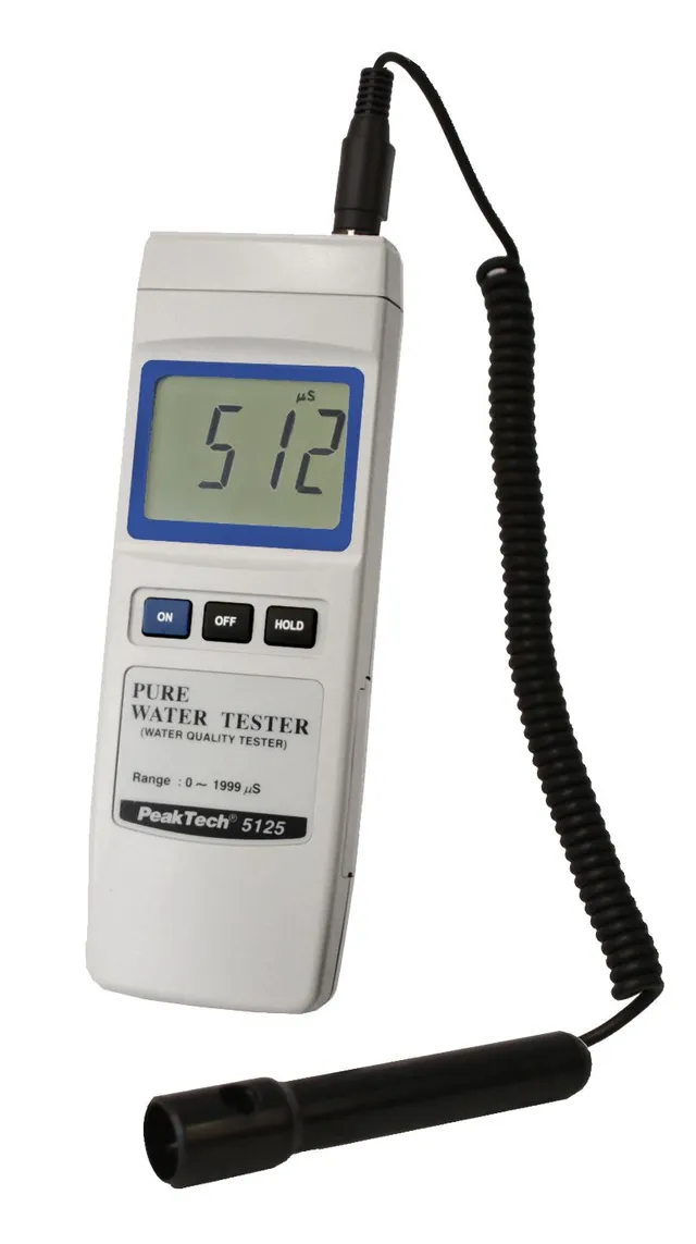 PeakTech® P 5125» Konduktivitetstester Vanntester 