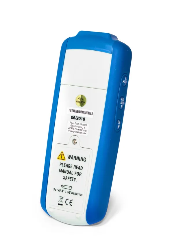PeakTech® P 5140» Digitalt termometer 2 kanaler, -200...+1372°C 