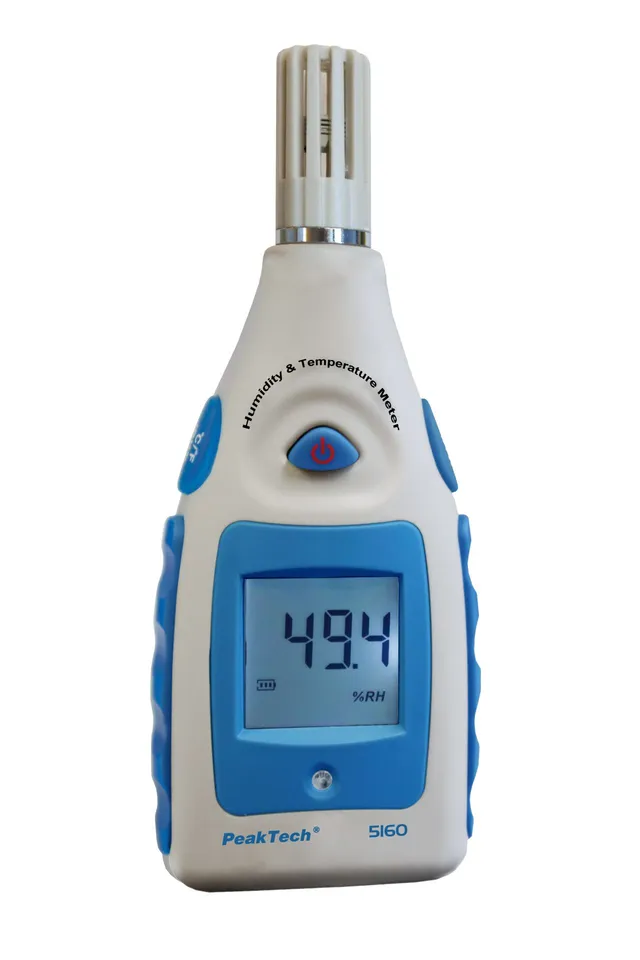 PeakTech® P 5160» Temperatur- /fuktighetsmåler 