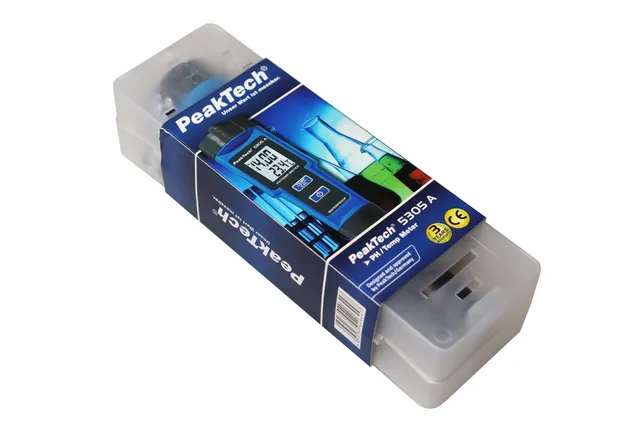 PeakTech® P 5305 A» 2-i-1 pH-måler for pH/TEMP 