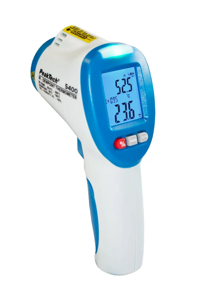 PeakTech® P 5400» IR-termometer duggpunktmåler -50...+260°C 