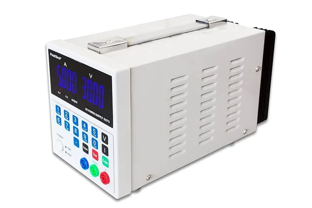 PeakTech® P 6070 Digital laboratoriestrømforsyning m/USB 