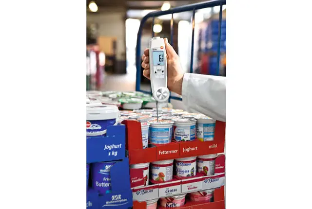 TESTO 104 - IR, INFRARØD OVERFLATEMÅLING 