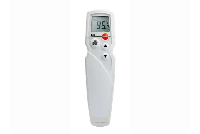 testo 105 temperatur sett 