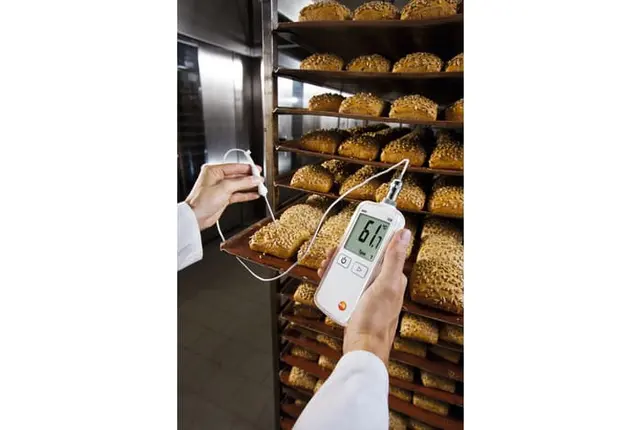 TESTO 108-2 TEMPERATURMÅLER, MED INNSTIKKFØLER 