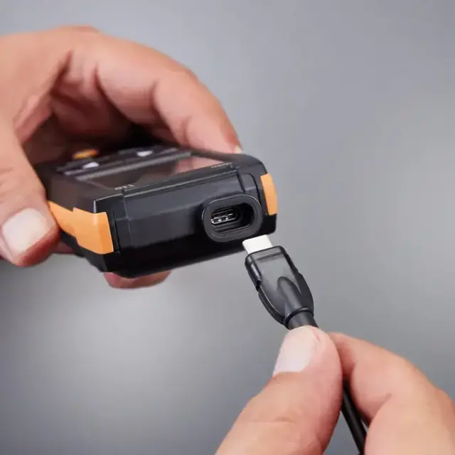 Testo 110 – NTC og robust temperaturluftføler (Pt100) 