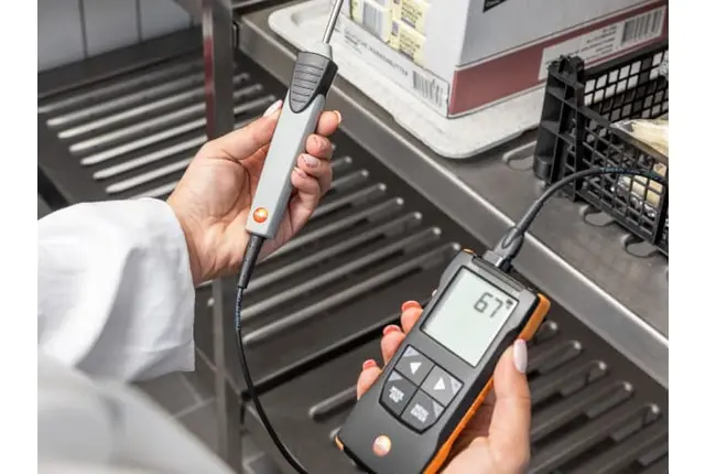 testo 110 NTC og pT100 temperaturinstrument 