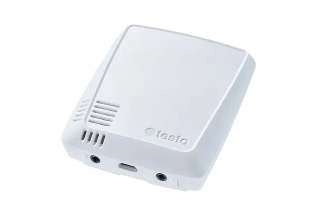 Testo 160 THE Datalogger med intern temp/fukt med to utganøe 