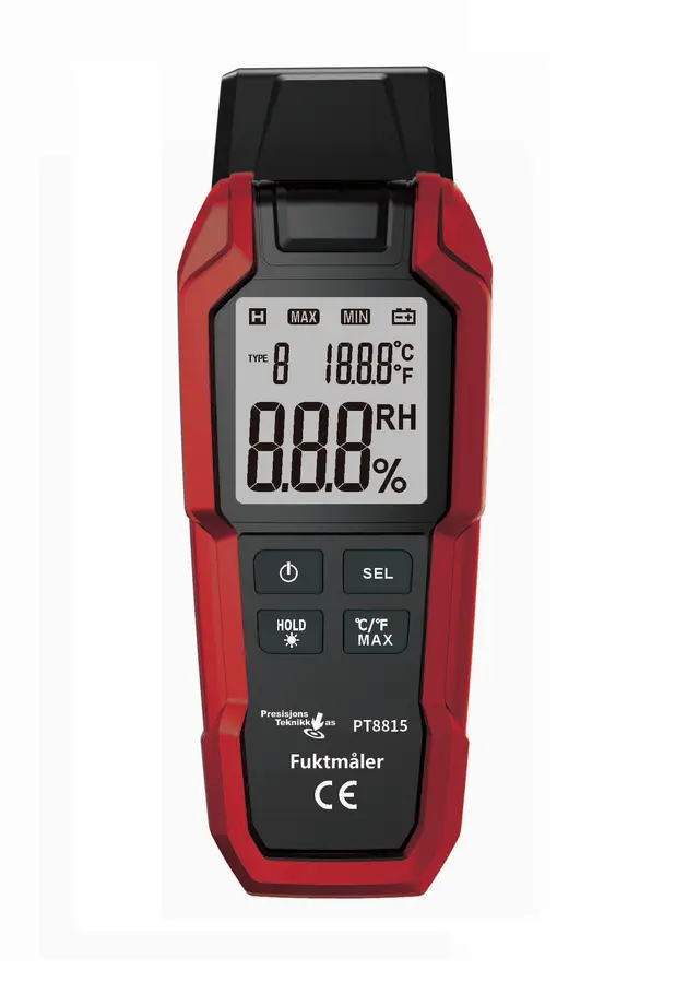 Direktevisende Fuktmåler 6-100% 