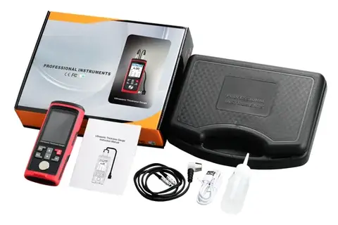 PT-1201 Ultralydtykkelsesmåler med fargeskjerm og datalogging 