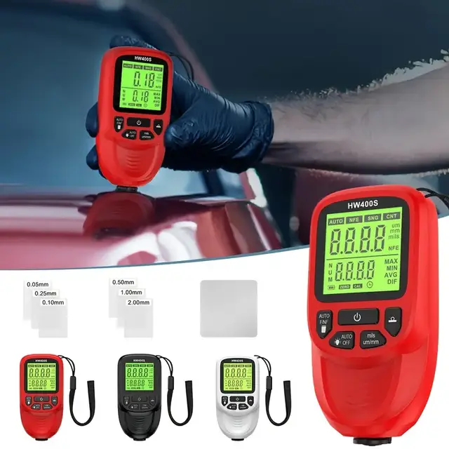 PT-400S My-måler beleggtykkelsesmåler (0–2000 µm) 