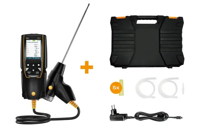 testo 310 II Røykgassanalysator O2 / CO 