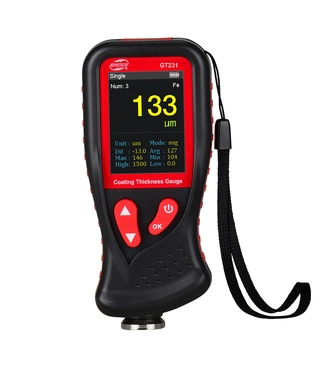 PT-231 – Beleggtykkelsesm&#229;ler med fargeskjerm og datalagring