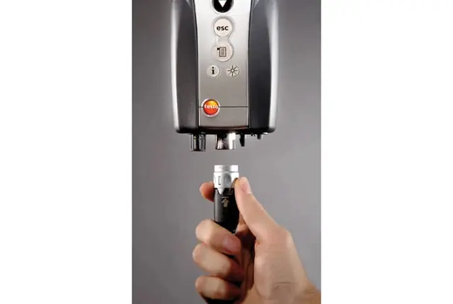 TESTO 340 GASSANALYSATOR M/O2 CELLE 