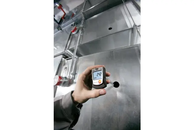 TESTO 405-V1 LUFTHASTIGHETSMÅLER 