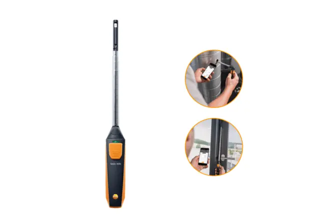 TESTO 405i TERMISK ANEMOMETER FOR SMARTTELEFON 