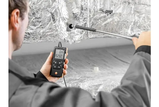 testo 416 Digital vingehjuls anemometer 16mm 