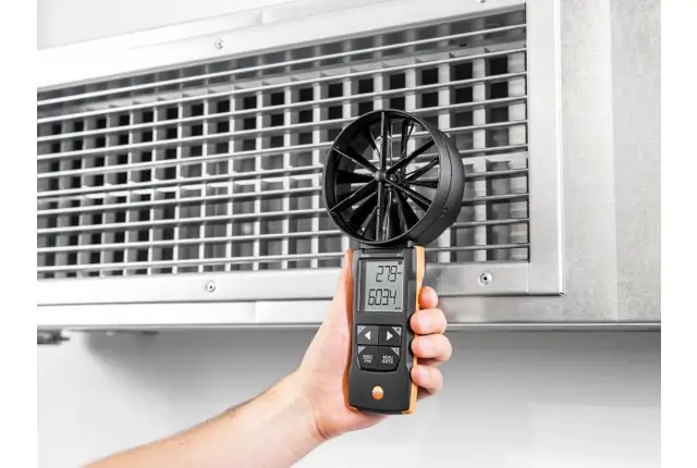 testo 417 -Sett 1 med trakter. 