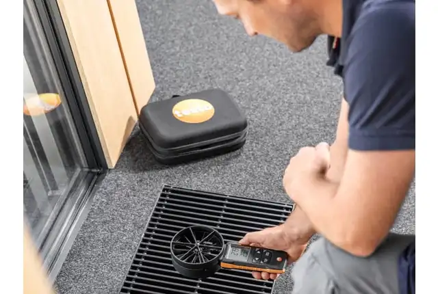 testo 417 Digitalt vingehjuls anemometer 100mm 