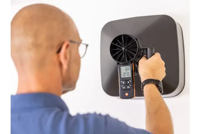 testo 417 -Sett 1 med trakter. 