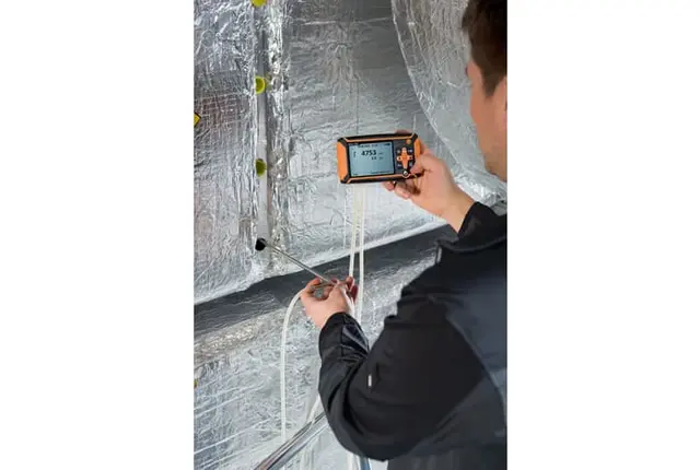 TESTO 420 BALOMETER KOMMUNIKASJON VIA SMARTTELEFON 