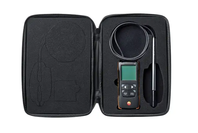 testo 425 - Digital instrument med hetetrådsføler 