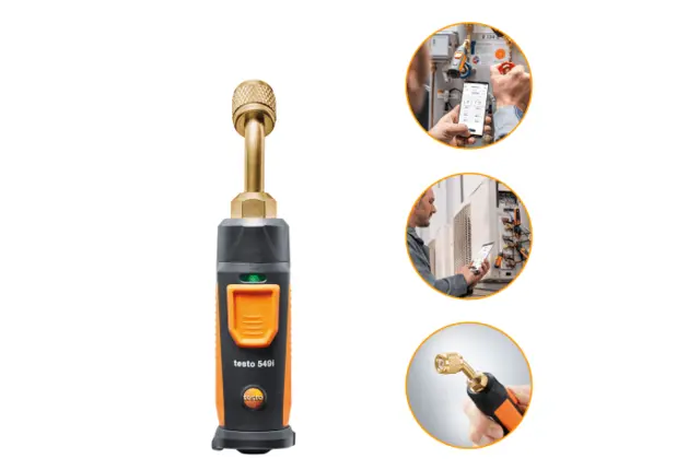 Testo 549i Praktisk trådløs trykk føler 