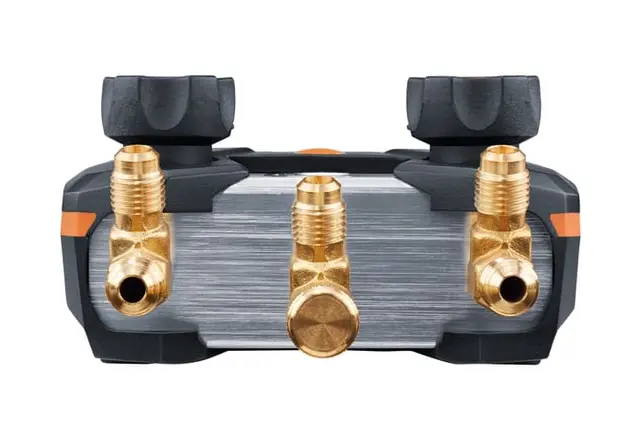 testo 550s Basic sett digital manifold med kabelklemmer 