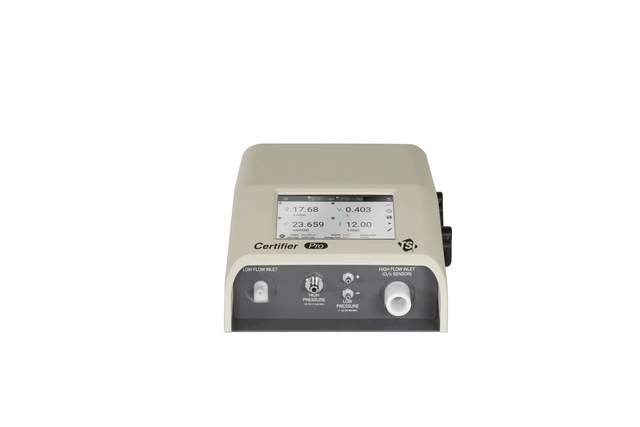 Certifier Pro Benchtop Flow Analyzer multifunksjonell gass-/ventilatortester 