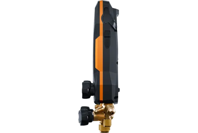 testo 558s – Digital manifold med 4-veis ventilblokk og intuitiv berøringsskjerm 