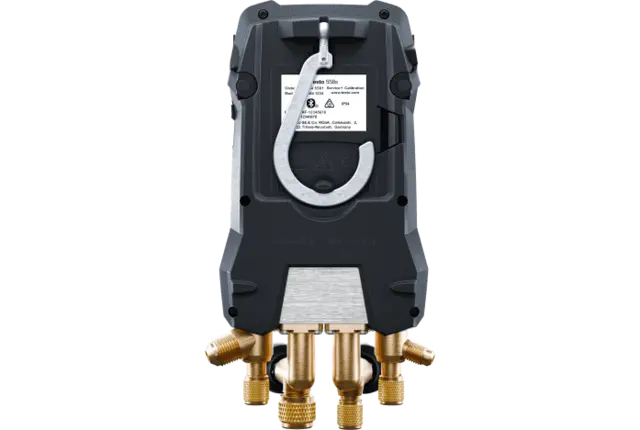 testo 558s – Digital manifold med 4-veis ventilblokk og intuitiv berøringsskjerm 