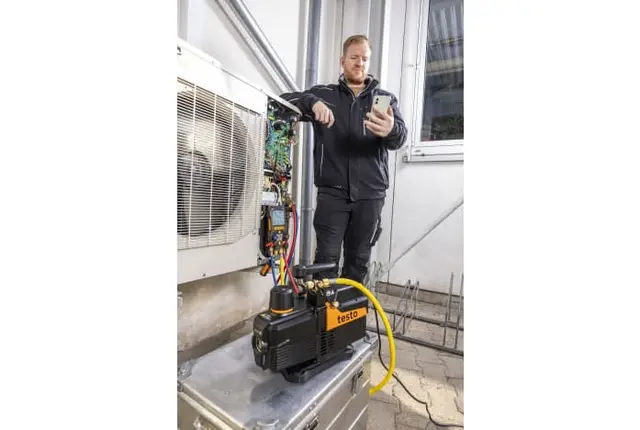 testo 565i vakuum pumpe 10CFM 