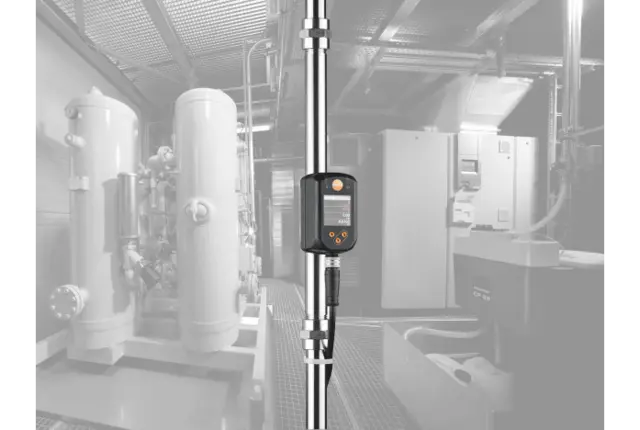 testo 6451 - Trykkluftmåler DN15 (1/2") 