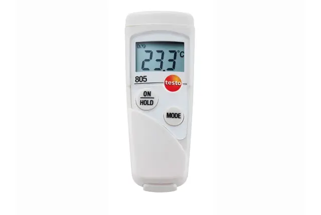 TESTO 805 IR TERMOMETER MED TOPPSAFE 