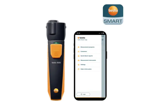 TESTO 805i IR TERMOMETER FOR SMARTTELEFON 