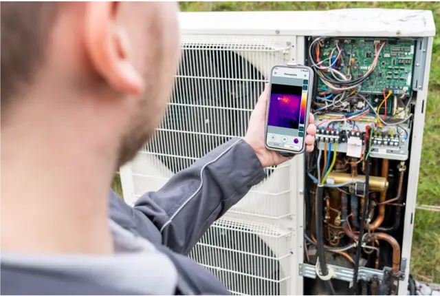 Testo 860i kit - Trådløst termisk kamera for smarttelefoner 