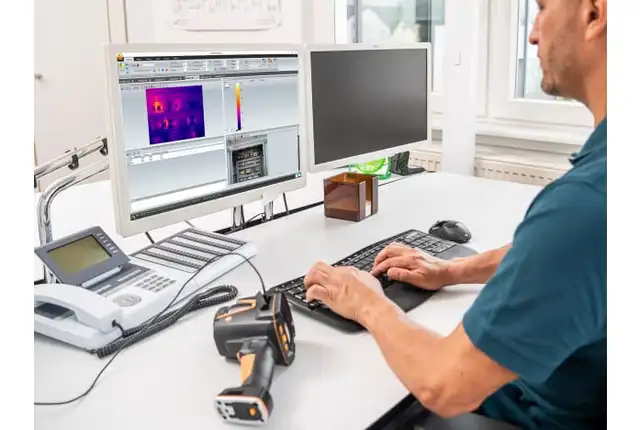 testo 883-2 Målsett for vidvinkel og teleobjektiv pluss tilbehør 