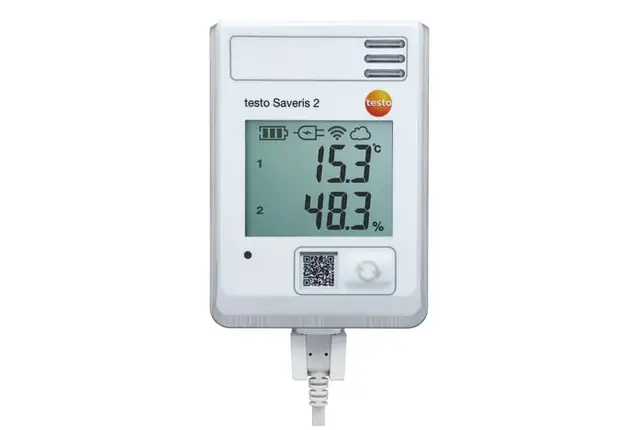 Testo Saveris 2-H1 WiFi-Datalogger med integrert temperatur/fuktføler 