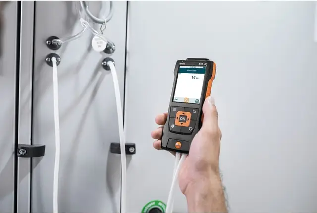 Testo 440 DP Luftmengde kombisett 2 med bluetooth 
