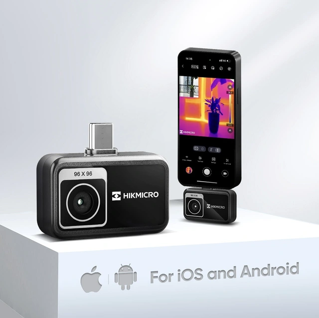 Termografikamera Hikmicro MiniE 96x96 piksler,50°×50° 