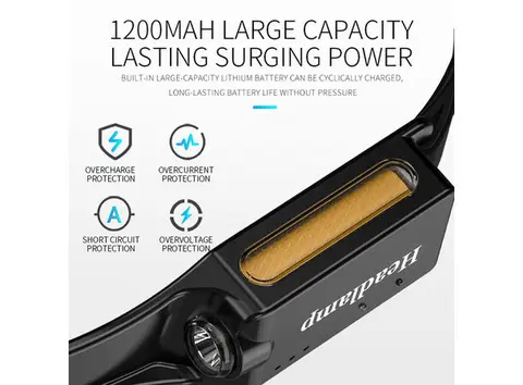 Speras B47L1 hodelykt 500lm / 130 meter kastelengde 