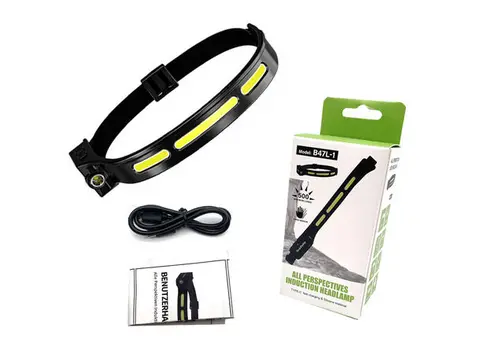 Speras B47L1 hodelykt 500lm / 130 meter kastelengde 