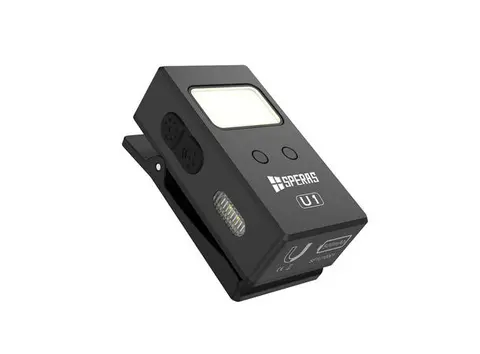 Speras U1 lommelykt/arbeidslys/leselys 500lm / 75 meter kastelengde 