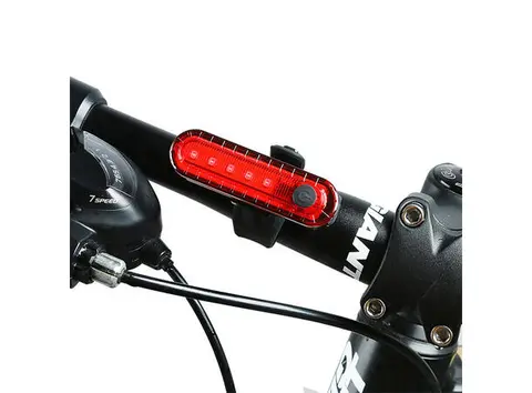 Speras UB4 baklykt for sykkel Oppladbar Micro USB 